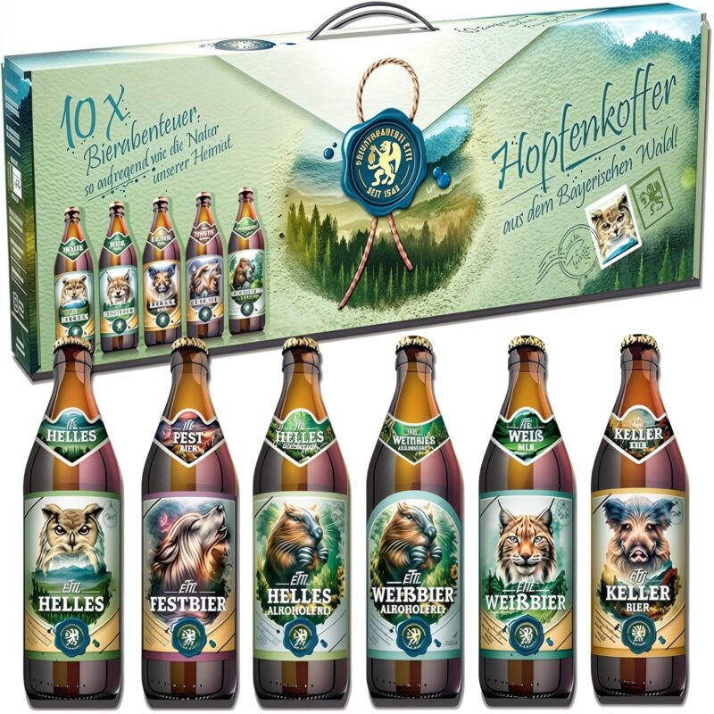 ETTL HOPFENKOFFER - ZESTAW ETTL BRAU 10x0,5l